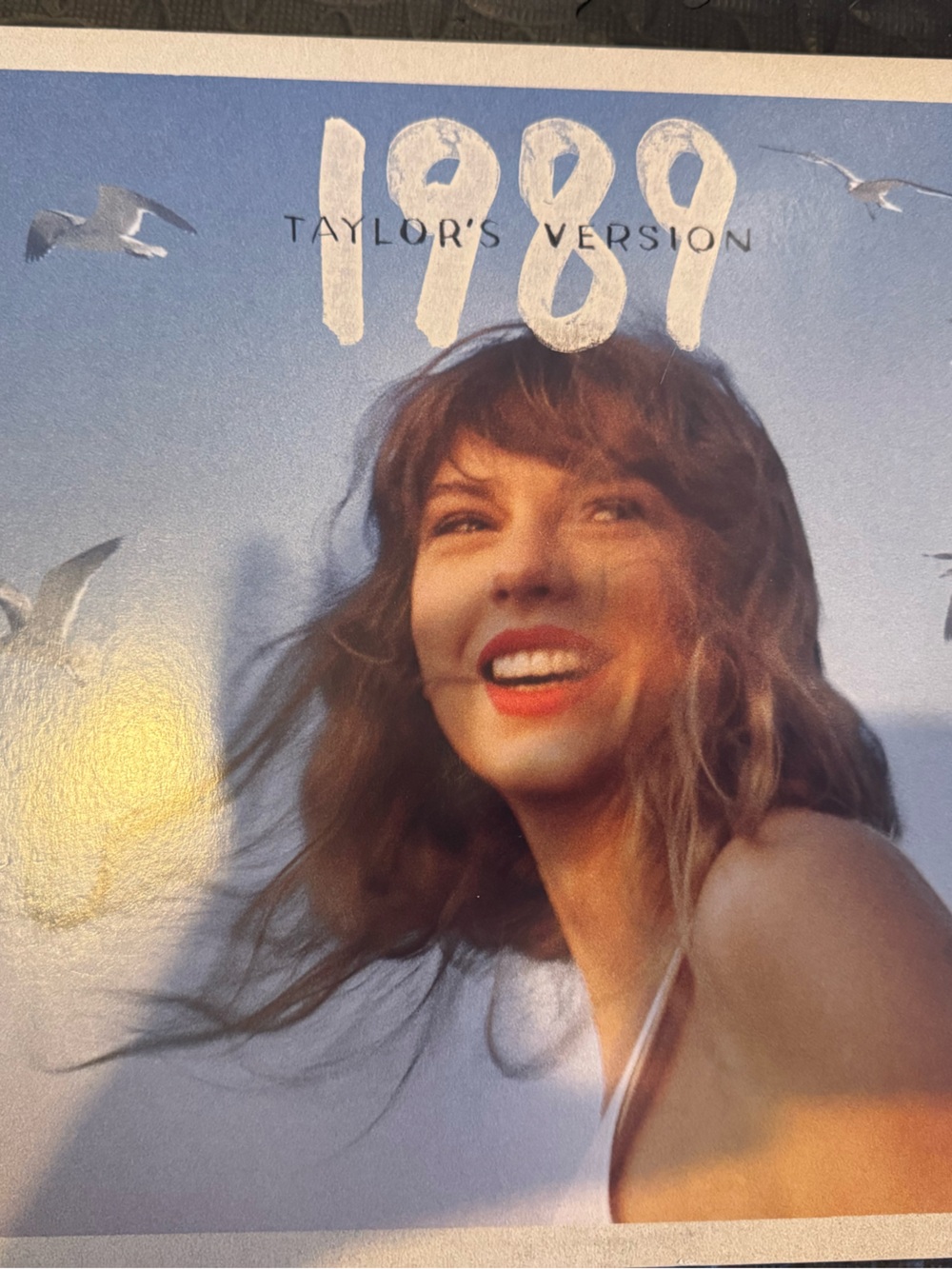 Taylor Swift "1989 (Taylor’s Version)" Album Art Print - Blue